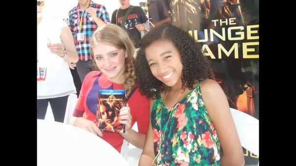 Amandla Stenberg And Willow Shields