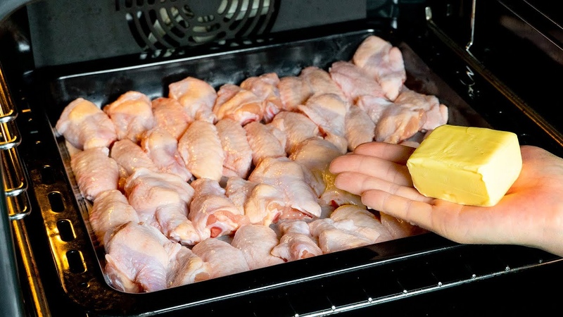 We can t stop eating them Chicken wings using a fantastic