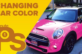 How to Change Car Color in Photoshop #MinutePhotoshop