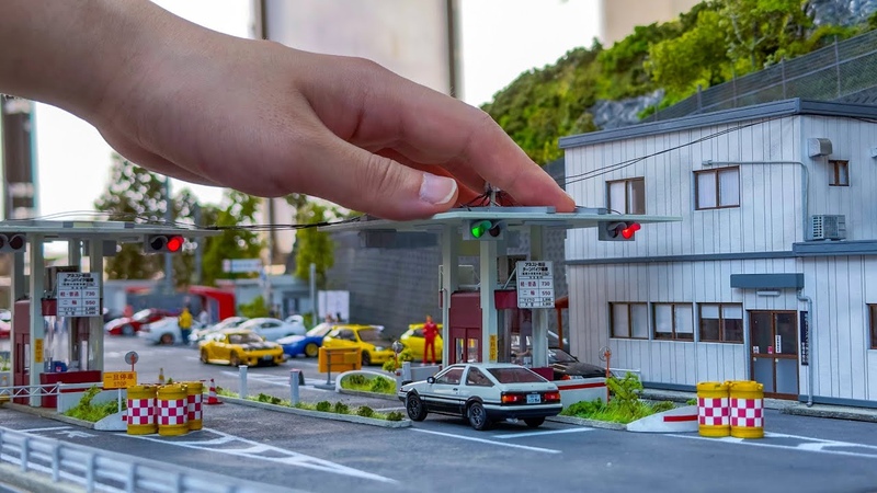 Recreating Japanese Hakone Turnpike from Initial D in 1, 64
