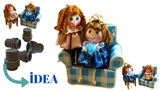 PLASTK E KAPAINDAN HARKA GER DNM-ARTAN KUMA PARALARINDAN BEBEK YAPIMI