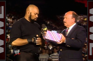 Jake Roberts has a present for Bad News Brown: Wrestling Challenge, April 22, 1990