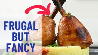 How to plate chicken drumsticks (+ French boning into lollipops)