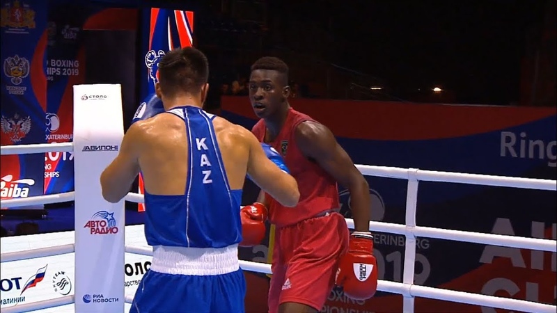 Round of 16 (81kg) MACHADO Keno ( BRA) vs NURDAULETOV Bekzad ( KAZ), AIBA World