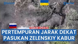 FULL Pertempuran Jarak Dekat Pasukan Zelenskiy Kabur Padahal Unggul Jumlah, Kalah Mental