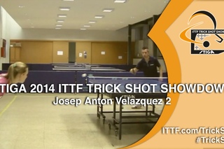 5. Josep Antón Velázquez 2 - STIGA 2014 Table Tennis TrickShot Showdown