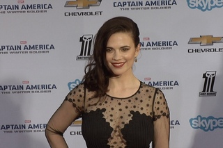 Hayley Atwell PEGGY CARTER “Captain America: The Winter Soldier“ World Premiere