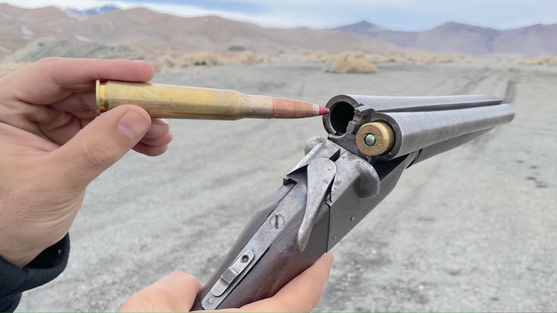 firing TWO 50bmg out of a Shotgun at the same