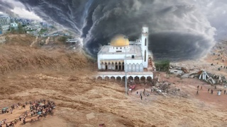 In Iraq, the Sky collapsed and Floods occur due to Heavy Rains.