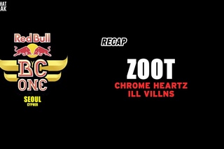 ZOOTY ZOOT (Chrome Heartz) - Recap / Red Bull BC One Seoul Cypher 2014 /