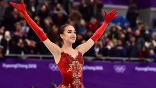 ALINA ZAGITOVA - Victory ceremony | Oly 2018 | церемония награждения с комментариями Olympic channel