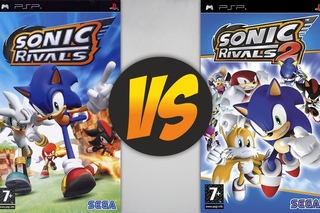 Sonic Rivals VS Sonic Rivals 2