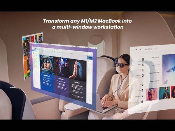 Nreal Air AR Smart Glasses with Micro OLED Virtual