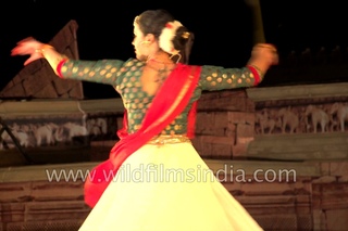 Raasmani performs Kathak to Shiv Rudrashtak: Khajuraho Dance Festival 2017