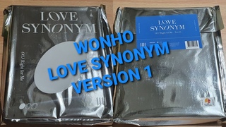 [UNBOXING] WONHO - Love Synonym Version 1