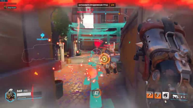 Играем с братом в Overwatch 2 Как Кирика не в тот дом