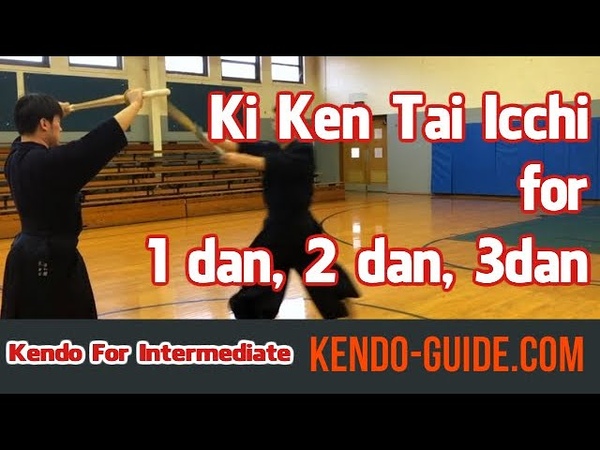 Kendo Milestones: Ki Ken Tai Icchi for 1 dan, 2 dan and 3
