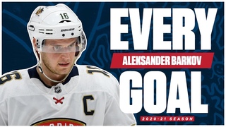 Every Aleksander Barkov Goal From The 2020-21 NHL Season