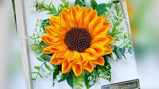 TUTORIAL GIRASOL ETERNO!🌻! #mr_marito91 #girasol #sunflower  #crafts #liston #rosaseternas  #music