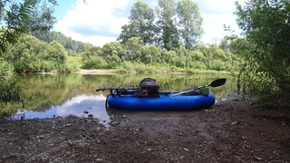 По Томи и Осиповке на велосипеде и лодке