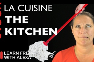 Kitchen Vocabulary in French Part 2 (basic French vocabulary from Learn French With Alexa)