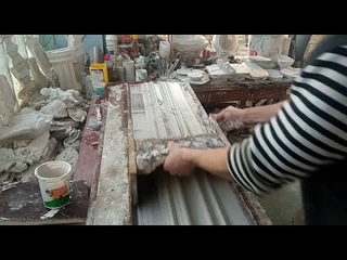 тяга лепная , своими руками.. оформление стен. мастерская Бабко Женя.