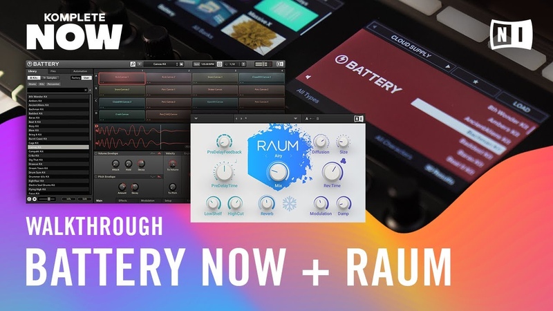 BATTERY NOW RAUM Walkthrough KOMPLETE NOW, Native