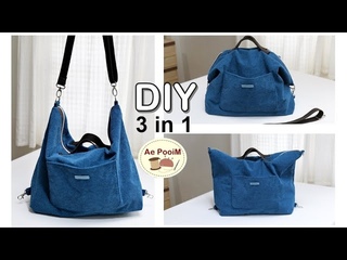 You'll love this bag design | 3 Styles in 1