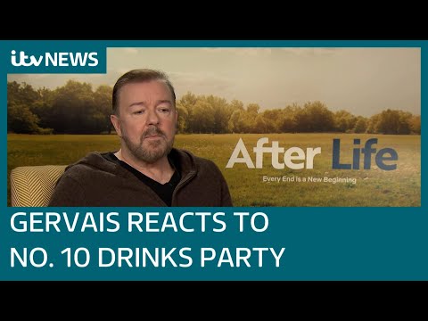 Ricky Gervais reacts to Downing Streets party scandal as he talks Afterlife final series, ITV