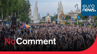 Thousands of students gather for pro-democracy protest in Thailand