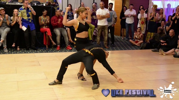 Kizomba Semba Show by Frans Sarah Like London