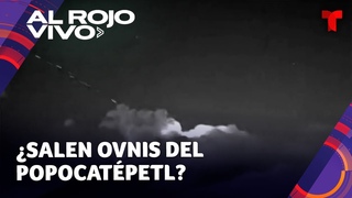 Captan misteriosas luces saliendo del crter del volcn Popocatpetl