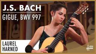 J.S. Bach’s “Lute Suite in C-Minor: Gigue“ played by Laurel Harned on a 2022 Adrien Savary-Freestone