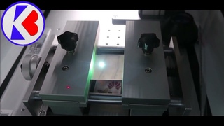 How the 60W MOPA laser cutting the silver and golden