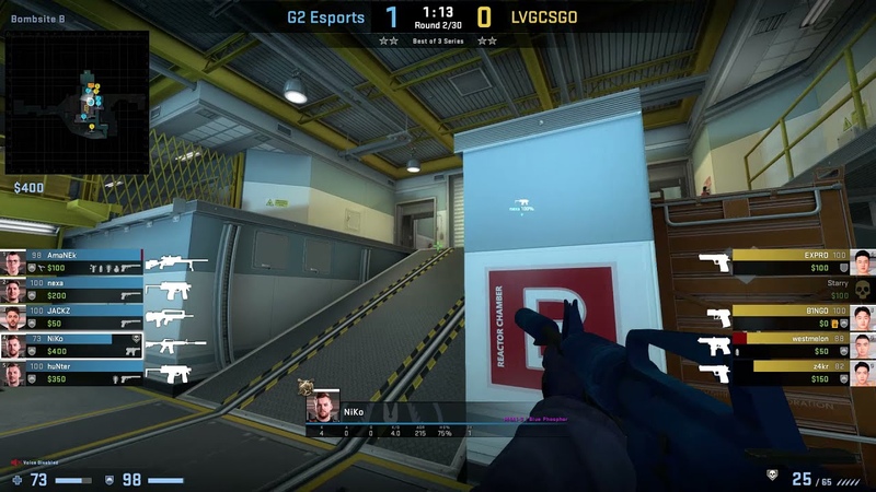 CS: GO POV Demo G2 Ni Ko (27, 15) vs Lynn Vision (de