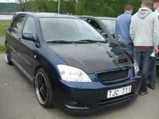 Corolla Tsport Meeting In Sweden