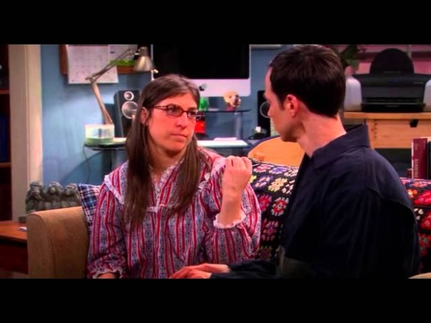 Sheldon spanks Amy The Big Bang Theory S6x10(
