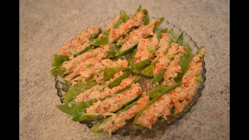 How to Make Crab Stuffed Snow Peas: Cooking with