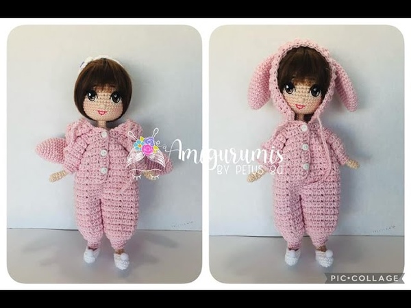 Muñeca Bunny amigurumis by