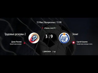 Трудовые резервы-2 - Зенит. 2 тур. Летний Чемпионат ВЛМФ 2022. 2 дивизион