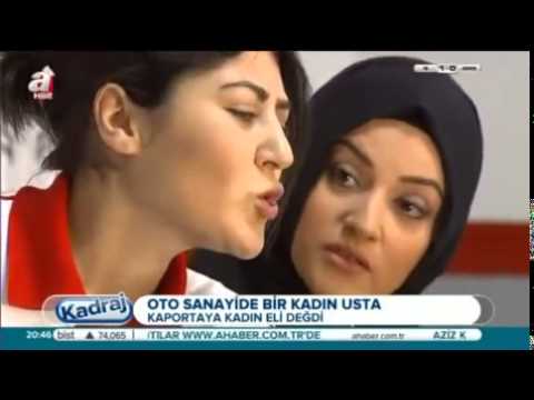 Oto Sanayide Kadın Kaporta