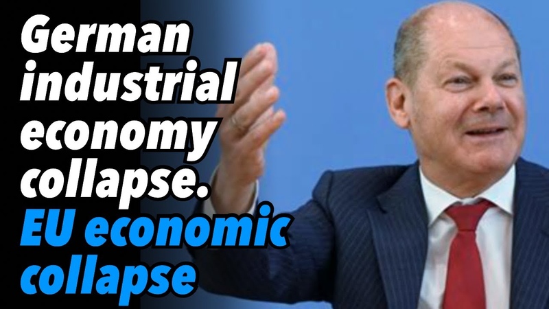 German industrial economy collapse. EU economic