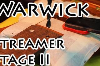 Warwick Streamer Stage II Замена анкера и накладки