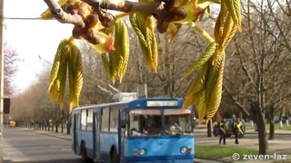 Черкасский троллейбус- ЗиУ-682В №308