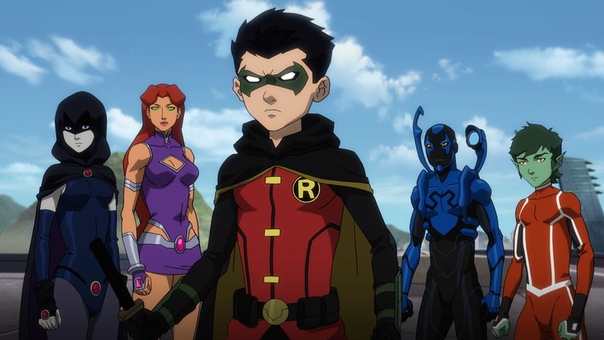 Justice League vs. Teen Titans Official