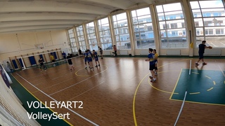 Волейбол КВЛ СПБ VOLLEYART2 - VolleySert (3-0)