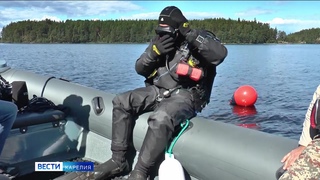 Затонувшее судно и пятидесятиметровую баржу обнаружили на дне Ладоги
