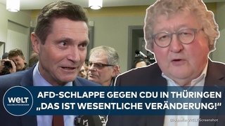 THÜRINGEN: Schlappe für AfD! CDU siegt bei Stichwahl um Landratsposten I WELT Analyse