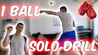 Solo Boxing Drill | 1 Ball Hand-Eye Coordination Exercise