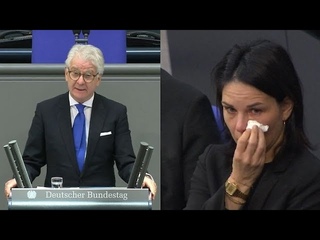 “Sei ein Mensch“, Baerbock weint - Tränen im Bundestag: Marcel Reifs Holocaust-Gedenk-Rede  | ntv